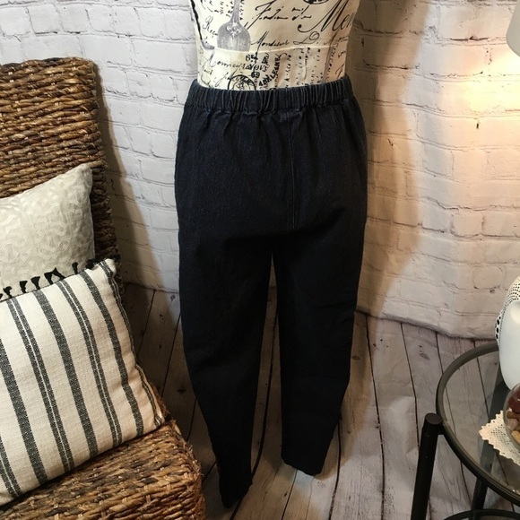 DG by Diane Gilman elastic waist denim pant - Picture 9 of 9